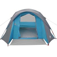 Tent 4-persoons waterdicht blauw - thumbnail