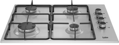 Gaskookplaat BEKO HIGG64103SXN 58 cm 7900 W