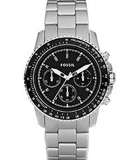 Horlogeband Fossil CH2751 Aluminium Grijs 22mm