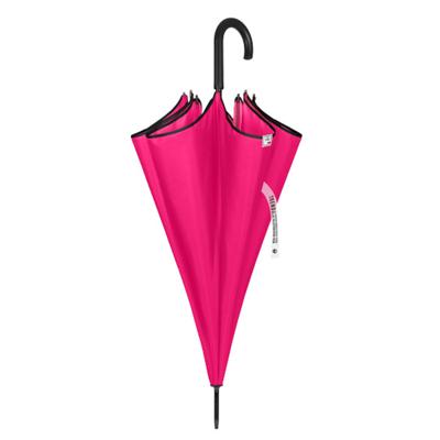 Perletti golfparaplu 65 cm polyester/aluminium roze