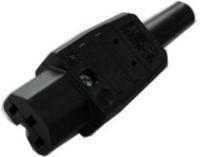 Martin Kaiser 783/sw Apparaatstekker (warm) 783 Bus, recht Totaal aantal polen: 2 + PE 10 A Zwart 1 stuk(s) - thumbnail