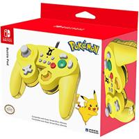 Hori 263131 Controller Smash Bros Gamepad, Pikachu, Geel (Nintendo Switch) - thumbnail