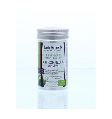 Ladrome Citronella olie bio 10 Milliliter