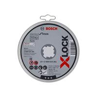 Bosch Accessoires X-LOCK Slijpschijfblik 10x Standard for Inox 10x115x1x22.23mm, recht - 1 stuk(s) - 2608619266 - thumbnail