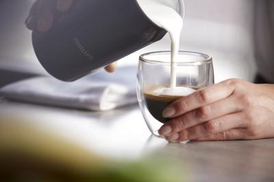 Philips CA6500/63 Milk Twister Melkopschuimer Zwart - thumbnail