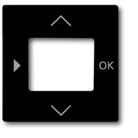 Busch-Jaeger 2CKA006430A0389 Jaloezie-schakelaar, Jaloezie-schakelaar/-knop Afdekking Future lineair Diepzwart (RAL 9005), Zwart 1 stuk(s) - thumbnail