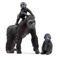 Schleich wildlife gorilla familie 42601 - thumbnail