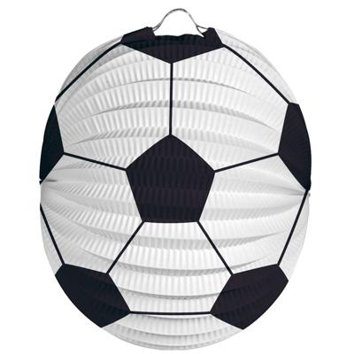 Lampion Voetbal Bolvorm 22cm