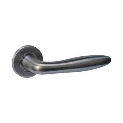 Intersteel Deurkruk Q 03 op rozet verdekt ø52x6mm PVD Antraciet