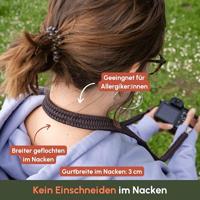 C-Rope Traveler camera strap Dark Coffee, 100cm Paracord - thumbnail