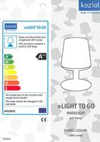 Koziol Light To Go Tafellamp - thumbnail