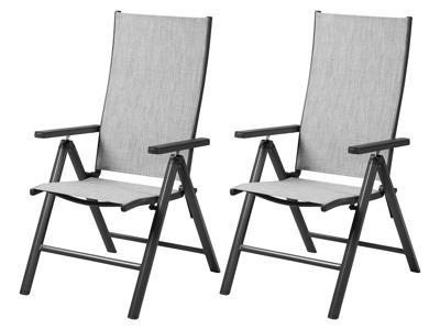 LIVARNO 2 Verstelbare tuinstoelen Houston LIVARNO 2 Verstelbare tuinstoelen Houston