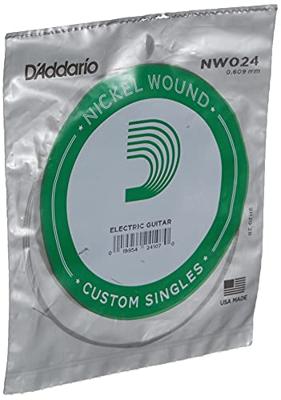 D'Addario NW024 losse snaar voor ak. en elektrische gitaar D'Addario NW024 losse snaar voor ak. en elektrische gitaar