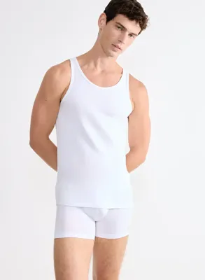 2-pack heren hemden - Tanktop GO Abc - Katoenen Mannen onderhemden - singlets - Hemden heren