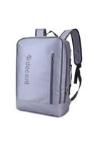 PU rugzak laptoptas BACKSIDE Grijs - thumbnail