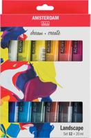 Bruynzeel Amsterdam standard series acrylverf landschap set 20ml, 12dlg. - thumbnail