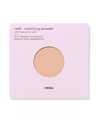 HEMA Navulling mattifying powder 22 cream rose