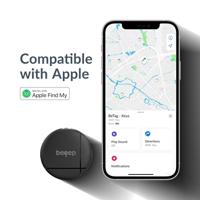 Beeep BeTag Find My Tracker Black & Keychain Black - 1 pack - thumbnail