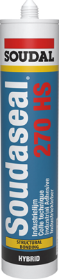 Soudal soudaseal 270hs | ms polymer lijmkit | 290 ml | wit - 110207