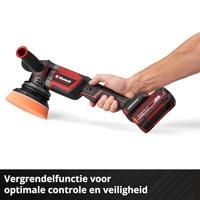 Einhell Professional CP-EP 18/125 Li BL-Solo 2093330 Excentrische accu-polijstmachine 500 - 3800 omw/min 125 mm - thumbnail