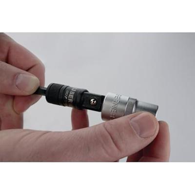 Berner bitadapterset 1/4" bit naar dop 1/4", 3/8", 1/2"