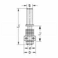 JSO-TR spindelopname - 6.35mm+lager15.9 - 24443-0-00800 - thumbnail