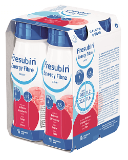 Fresubin Energy Fibre Drink 200ml Fraise/aardbei