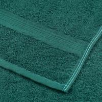 VidaXL 6-delige handdoekenset 360 g/m² 100% katoen groen - thumbnail