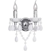 LED Wandlamp Aluminium - Mat Wit - E14 Fitting - Rond Design - thumbnail