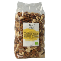 Nice & Nuts Gemengde noten rauw bio 1 Kilogram - thumbnail