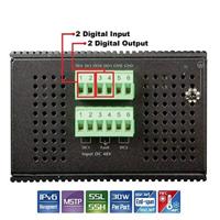 PLANET IGS-10020HPT network switch Managed L2+ Gigabit Ethernet (10/100/1000) Power over Ethernet (PoE) Black, White - thumbnail