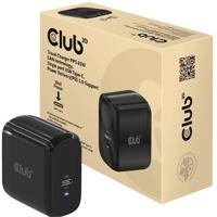 club3D CAC-1905 Laptop netvoeding 65 W 1x USB-C Zwart Binnen GaN - thumbnail