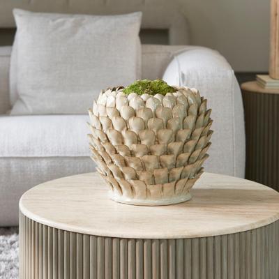 Rivièra Maison Plantenpot 'Artichoke' Keramiek, 35cm Rivièra Maison Plantenpot 'Artichoke' Keramiek, 35cm