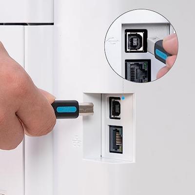 Vention COQBI USB-kabel USB 2.0 3 m USB A USB B Zwart