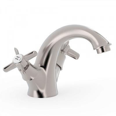 Wastafelmengkraan Tres Clasic Laag 2 Grepen RVS Tres Wastafelmengkraan Tres Clasic Laag 2 Grepen RVS Tres