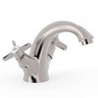 Wastafelmengkraan Tres Clasic Laag 2 Grepen RVS Tres - thumbnail