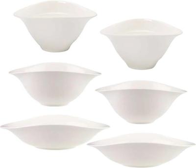 Villeroy & Boch Dune Vapiano Schalen set porselein, per 6