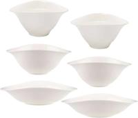 Villeroy & Boch Dune Vapiano Schalen set porselein, per 6 - thumbnail