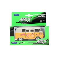Toi-Toys Welly volkswagen bus 1963 met print - thumbnail