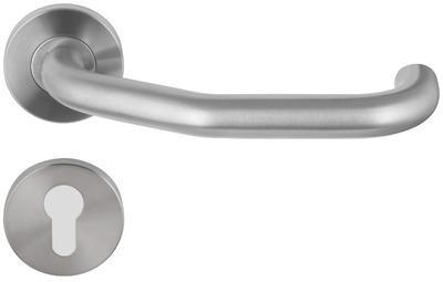 Krukgarn CARICE PF KL4 paar op rnd ¢54mm m/PC roz. rvs mat