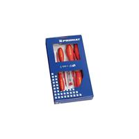 Promat/Tecwerk Schroevendraaier-set slim | 7-delig | sleuf/PH | snijkanten/punten gefosfateerd | VDE - 4000828073 - thumbnail