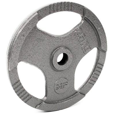 Muscle Power olympische halterschijf gietijzer 25kg - 50mm Muscle Power olympische halterschijf gietijzer 25kg - 50mm