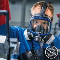 Dräger halfgelaatsmasker - X-plore 3500 M - inclusief 2 filters - R56960 - thumbnail