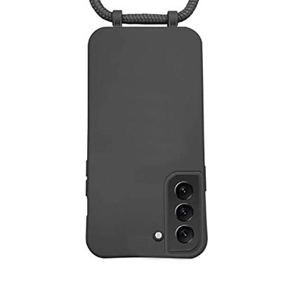 Høyde - Samsung Galaxy S22 Plus - Telefoonhoes met koord - Zwart Høyde - Samsung Galaxy S22 Plus - Telefoonhoes met koord - Zwart