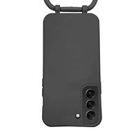 Høyde - Samsung Galaxy S22 Plus - Telefoonhoes met koord - Zwart - thumbnail