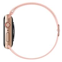 Elastische Solo Loop bandje - Roze - Geschikt voor Apple Watch 44mm / 45mm / 46mm / 49mm - thumbnail