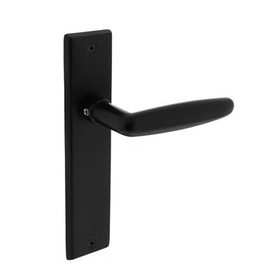 Intersteel Deurkruk Sophie op blind schild - mat zwart Intersteel Deurkruk Sophie op blind schild - mat zwart
