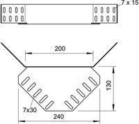 OBO Bettermann 6067972 Hoekstuk Metaal 1 stuk(s) - thumbnail
