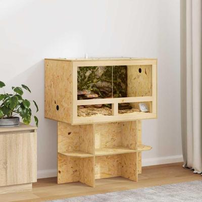 Terrarium Bruin 50 x 80 x 50 cm OSB Terrarium Bruin 50 x 80 x 50 cm OSB