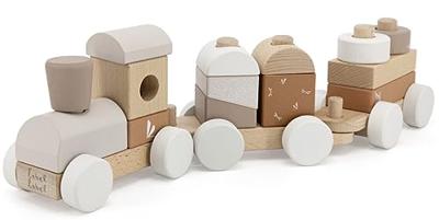 Label Label Stapeltrein nougat
